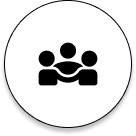 Icon of people together