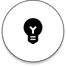 Icon of lightbulb